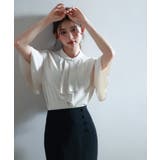 ボウタイネックフレアスリーブブラウス | SAISON DE PAPILLON | 詳細画像17