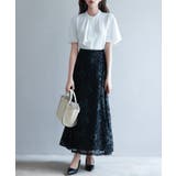 ボウタイネックフレアスリーブブラウス | SAISON DE PAPILLON | 詳細画像22