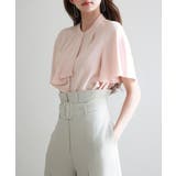 ボウタイネックフレアスリーブブラウス | SAISON DE PAPILLON | 詳細画像36