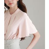 ボウタイネックフレアスリーブブラウス | SAISON DE PAPILLON | 詳細画像39