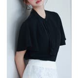 ボウタイネックフレアスリーブブラウス | SAISON DE PAPILLON | 詳細画像28