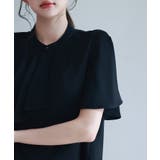 ボウタイネックフレアスリーブブラウス | SAISON DE PAPILLON | 詳細画像32