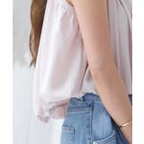 ジッパーノースリーブシャツブラウス | SAISON DE PAPILLON  | 詳細画像18 