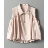 ジッパーノースリーブシャツブラウス | SAISON DE PAPILLON  | 詳細画像28 