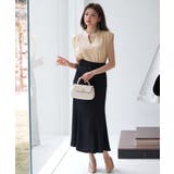 スタンドキーネックタックカットソートップス | SAISON DE PAPILLON | 詳細画像24