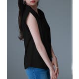 スタンドキーネックタックカットソートップス | SAISON DE PAPILLON | 詳細画像42