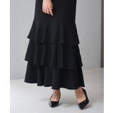 フリルティアードロング丈スカート | SAISON DE PAPILLON | 詳細画像27