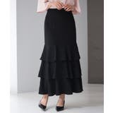 フリルティアードロング丈スカート | SAISON DE PAPILLON | 詳細画像19