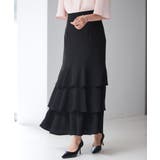 フリルティアードロング丈スカート | SAISON DE PAPILLON | 詳細画像20