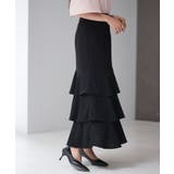 フリルティアードロング丈スカート | SAISON DE PAPILLON | 詳細画像21