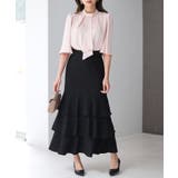 フリルティアードロング丈スカート | SAISON DE PAPILLON | 詳細画像23