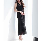 ドットシフォンロング丈ワンピース | SAISON DE PAPILLON | 詳細画像10