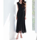 ドットシフォンロング丈ワンピース | SAISON DE PAPILLON | 詳細画像9