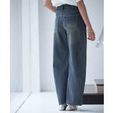 ヴィンテージ加工バレルレッグデニム | SAISON DE PAPILLON  | 詳細画像5 