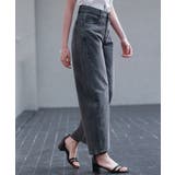 ヴィンテージ加工バレルレッグデニム | SAISON DE PAPILLON  | 詳細画像12 