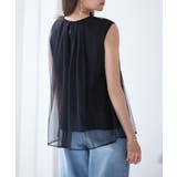 チュール素材ノースリーブブラウス | SAISON DE PAPILLON | 詳細画像23