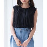 チュール素材ノースリーブブラウス | SAISON DE PAPILLON | 詳細画像26