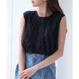 チュール素材ノースリーブブラウス | SAISON DE PAPILLON | 詳細画像27