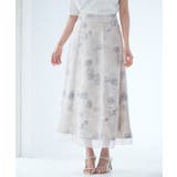 シアー花柄ハイウエストスカート | SAISON DE PAPILLON  | 詳細画像22 