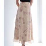 シアー花柄ハイウエストスカート | SAISON DE PAPILLON  | 詳細画像18 