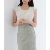 アシンメトリフレンチスリーブブラウス | SAISON DE PAPILLON | 詳細画像33