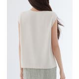 アシンメトリフレンチスリーブブラウス | SAISON DE PAPILLON | 詳細画像27