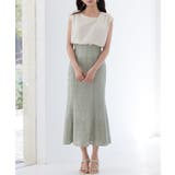 アシンメトリフレンチスリーブブラウス | SAISON DE PAPILLON | 詳細画像32