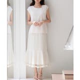 アシンメトリフレンチスリーブブラウス | SAISON DE PAPILLON | 詳細画像16