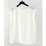 アシンメトリフレンチスリーブブラウス | SAISON DE PAPILLON | 詳細画像13