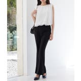 ふんわりチュールノースリーブブラウス | SAISON DE PAPILLON | 詳細画像5