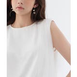 ふんわりチュールノースリーブブラウス | SAISON DE PAPILLON | 詳細画像7