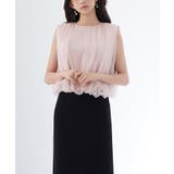 ふんわりチュールノースリーブブラウス | SAISON DE PAPILLON | 詳細画像14