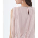 ふんわりチュールノースリーブブラウス | SAISON DE PAPILLON | 詳細画像15