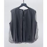 ふんわりチュールノースリーブブラウス | SAISON DE PAPILLON | 詳細画像28