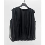 ふんわりチュールノースリーブブラウス | SAISON DE PAPILLON | 詳細画像37