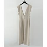 パール付きスカラップジャンパースカート | SAISON DE PAPILLON  | 詳細画像20 