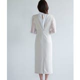 パール付きスカラップジャンパースカート | SAISON DE PAPILLON  | 詳細画像10 