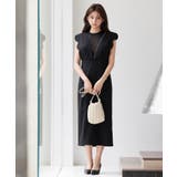 パール付きスカラップジャンパースカート | SAISON DE PAPILLON  | 詳細画像16 