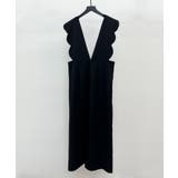 パール付きスカラップジャンパースカート | SAISON DE PAPILLON  | 詳細画像18 