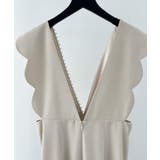 パール付きスカラップジャンパースカート | SAISON DE PAPILLON  | 詳細画像21 