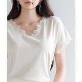 ゆったりドルマンスリーブTシャツ | SAISON DE PAPILLON  | 詳細画像17 