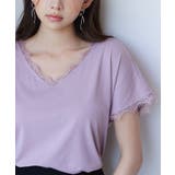 ゆったりドルマンスリーブTシャツ | SAISON DE PAPILLON  | 詳細画像43 