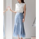 総レースマーメイドロングスカート | SAISON DE PAPILLON | 詳細画像19