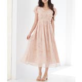 ふんわり花柄シフォンロングワンピース | SAISON DE PAPILLON  | 詳細画像3 