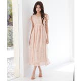 ふんわり花柄シフォンロングワンピース | SAISON DE PAPILLON  | 詳細画像8 