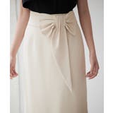 ビッグリボンロングタイトスカート | SAISON DE PAPILLON | 詳細画像8