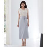 ビッグリボンロングタイトスカート | SAISON DE PAPILLON | 詳細画像15