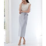 ビッグリボンロングタイトスカート | SAISON DE PAPILLON | 詳細画像17