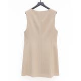 ノーカラーダブルブレストベスト | SAISON DE PAPILLON | 詳細画像32