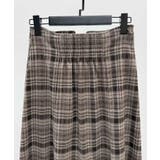 チェックのハイウエストロングスカート | SAISON DE PAPILLON  | 詳細画像25 